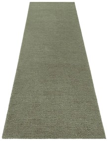 Covor Mint Rugs Supersoft, 80 x 250 cm, verde închis