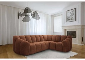 Colțar teracotă (cu colț pe partea dreaptă/în formă de ”L”) Shell – Miuform