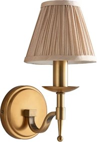 Endon 63653 - Lampă de perete STANFORD 1xE14/40W/230V alamă/bej