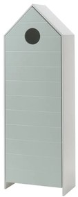 Dulap pentru Copii Căsuță, Verde Mentă, (MDF) – CASAMI – Vipack