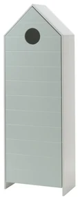 Dulap pentru Copii Căsuță, Verde Mentă, (MDF) – CASAMI – Vipack