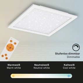 Plafonieră LED dimabilă STARRY SKY LED/23W/230V Briloner 7302-016 + telecomandă
