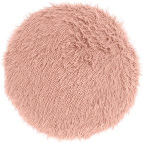 Perna decorativa rotunda MATS 40 cm, roz