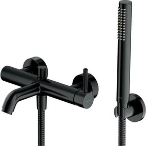 Baterie pentru cada cu set de dus Omnires Y negru