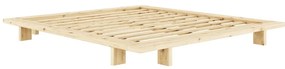 Pat matrimonial din lemn masiv de pin cu somieră 160x200 cm Japan – Karup Design