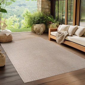 Covor pentru exterior și interior bej 120x170 cm Ibiza 1901 – Ayyildiz Carpets
