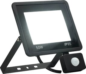 vidaXL Proiector LED cu senzor, 50 W, alb rece