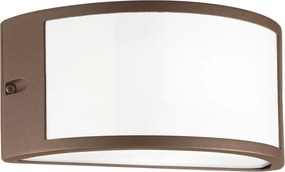 Ideal Lux - Aplică de exterior REX 1xE27/60W/230V IP44 maro