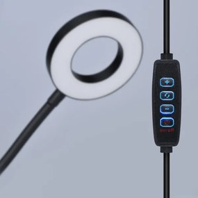 Lampă LED dimabilă cu clemă Brilagi ORBELA LED/8W/230V 3000/4000/5000K negru