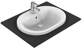 Lavoar Ideal Standard Connect Oval 62x46 cm, montare in blat, alb -  E504001