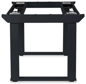 Bază de birou reglabil pe înălțime OfficeTech Strong, negru