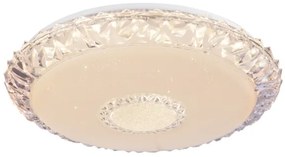 Plafonieră LED dimabilă Globo 48413-40SH EDDIE 40W/230V d. 50 cm Tuya + telecomandă