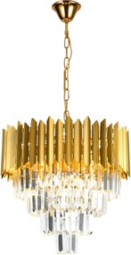 Brilagi - Candelabru pe lanț CRISTAL 5xE14/40W/230V Ø 45 cm