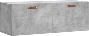 vidaXL Dulap de perete, gri beton, 100x36,5x35 cm, lemn prelucrat