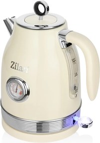 Fierbator Retro Zilan ZLN1184, 2200W, 1.7L, baza detasabila 360 , indicator luminos, protectie fierbere uscata, ON OFF automat sau manual