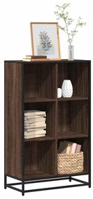 vidaXL Bibliotecă, stejar maro, 65,5x33x107,5 cm, lemn prelucrat
