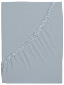 Cearceaf gri cu elastic 90x200 cm – B.E.S.