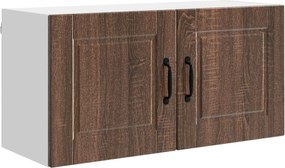 vidaXL Dulap de bucătărie Stejar închis 80 x 31 x 40 cm Lemn compozit