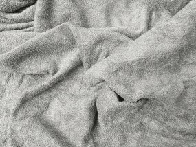 Cearsaf Frotir cu elastic EXCLUSIVE 160 x 200 cm gri deschis