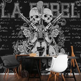 Fototapet - Muzica Rock Guitar Art (152,5x104 cm)