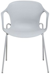 Set 2 buc. scaune pentru sufragerie Elbasan (gri deschis). 1009838
