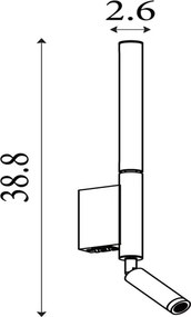 Spot LED ARCHITECT LED/7W/230V, negru - Searchlight 28127BK