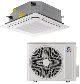 Aparat aer conditionat caseta Gree GUD100T1 + GUD100W1/NhA-S, 34000 BTU, 74 m², A++, R-32, Alb