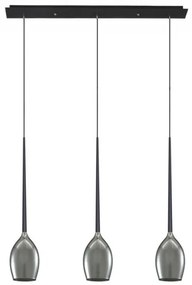 Lustra moderna Izza 3 fumurie ZZ AZ2937
