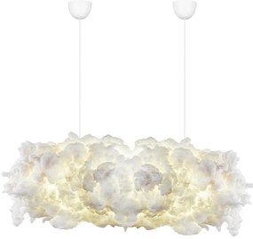 Candelabru pe cablu SERENE 2xE27/40W/230V, alb