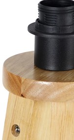 Lampă de podea rustică cu trepied natural - Tripod Classic