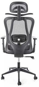Scaun de birou Valrose, negru