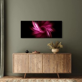 Tablou - abstracția în roz (120x50 cm)