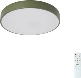 Brilagi - Plafonieră LED dimabilă POOL LED/36W/230V 3000-6000K 30 cm verde + telecomandă