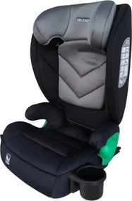 Scaun auto ISOFIX transformabil in inaltator NOVOKIDS Splend'or Edition HF03, R129 i-Size, 100-150 cm, 15-36 kg, Negru