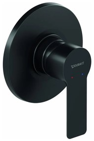 Duravit DC4210007046 - Baterie de duș pentru instalare încastrată D-CODE, negru mat