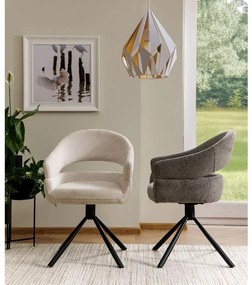 Scaun Borgo bej/negru Raven22