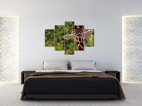 Tablou cu girafă din spate (150x105 cm)