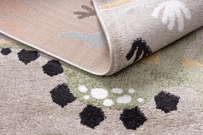 Covor FUN Dino pentru copii, Dinoszauruszok bej - SECUNDAR-COTATI PRODUSUL