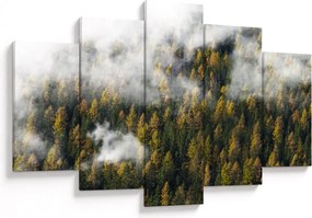 Tablou - Pădure în nori (150x105 cm)