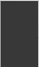 vidaXL Jaluzea opacă 124,4x175 cm, lățime material 120 cm, negru