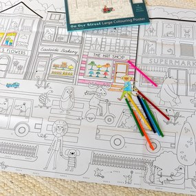 Cărți de colorat On Our Street – Rex London