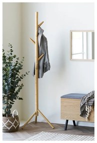 Cuier în culoare naturală din bambus ø 50x163 cm Wanaka – House Nordic