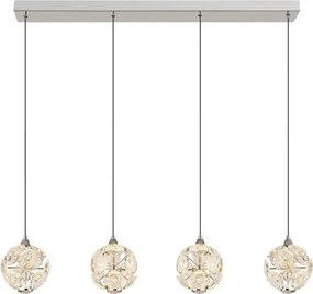 Globo 16047-4HC - Lustru LED pe cablu VIRINA LED/32W/230V