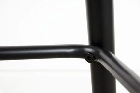 Set 2 scaune de bar Milano catifea sampanie