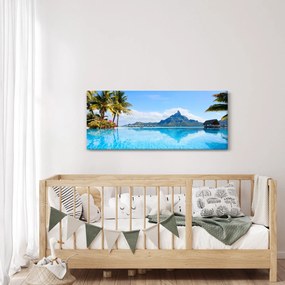 Tablou - Bora-Bora, Polinezia Franceză (120x50 cm)