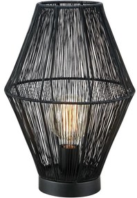 Lampă de masă Markslöjd 108666 CASA 1xE27/40W/230V negru