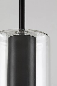 Pendul simplu design modern Esta negru mat