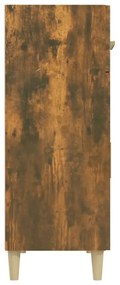 Servanta, stejar fumuriu, 69,5x34x89 cm, lemn prelucrat 1, Stejar afumat