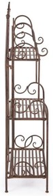 Raft pentru exterior maro din metal, 57x28 cm, Melanie Bizzotto