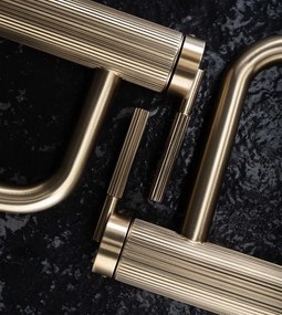 Baterie pentru baie Rea Argon auriu periat